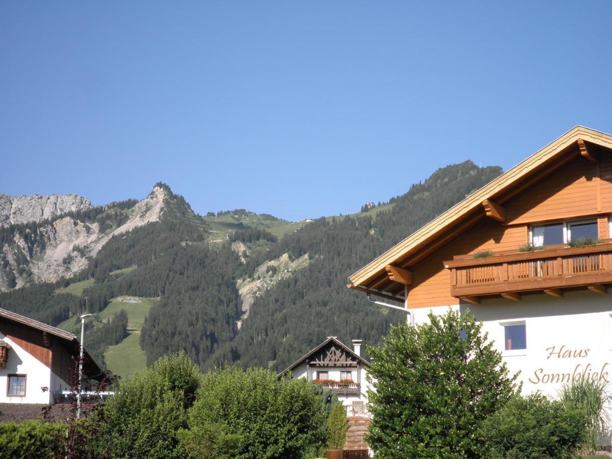 Apartmán Haus Sonnblick Wängle Exteriér fotografie