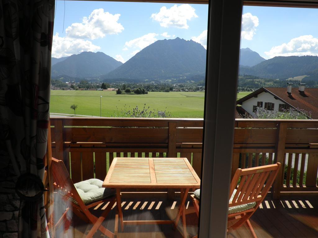 Apartmán Haus Sonnblick Wängle Exteriér fotografie