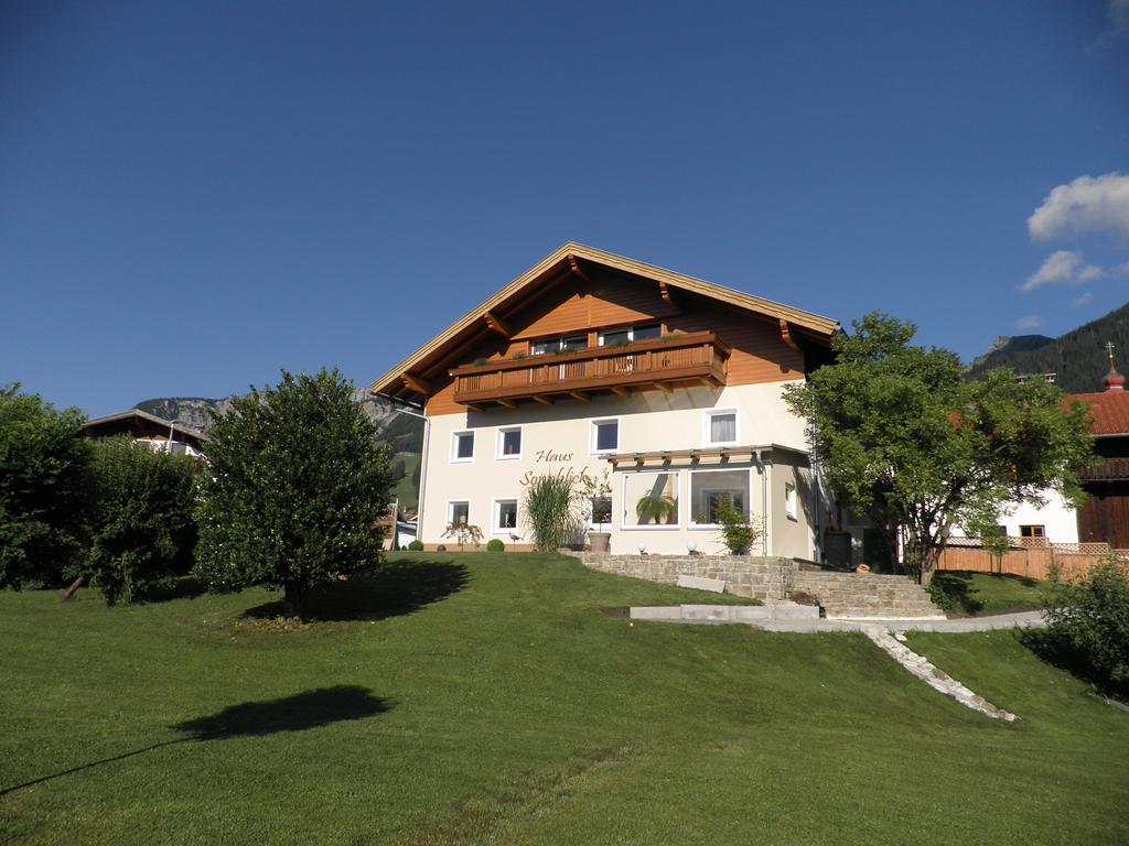 Apartmán Haus Sonnblick Wängle Exteriér fotografie